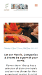 Mobile Screenshot of flowershotelgroup.com